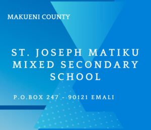 StJosephMatikuMixedSecondarySchool